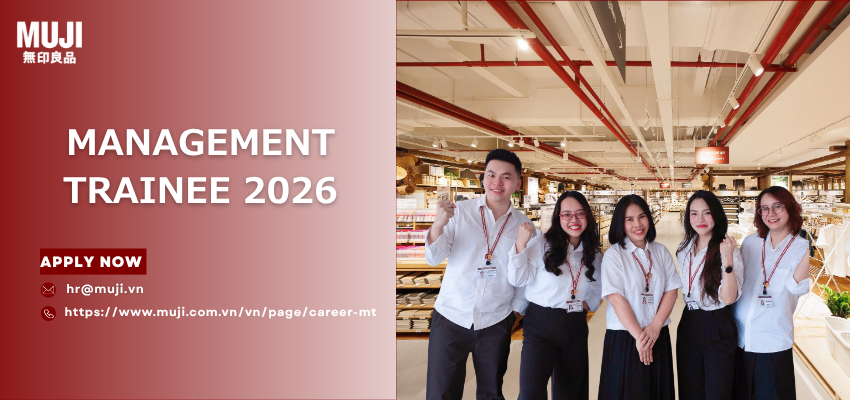 MUJI - MANAGEMENT TRAINEE PROGRAM 2026